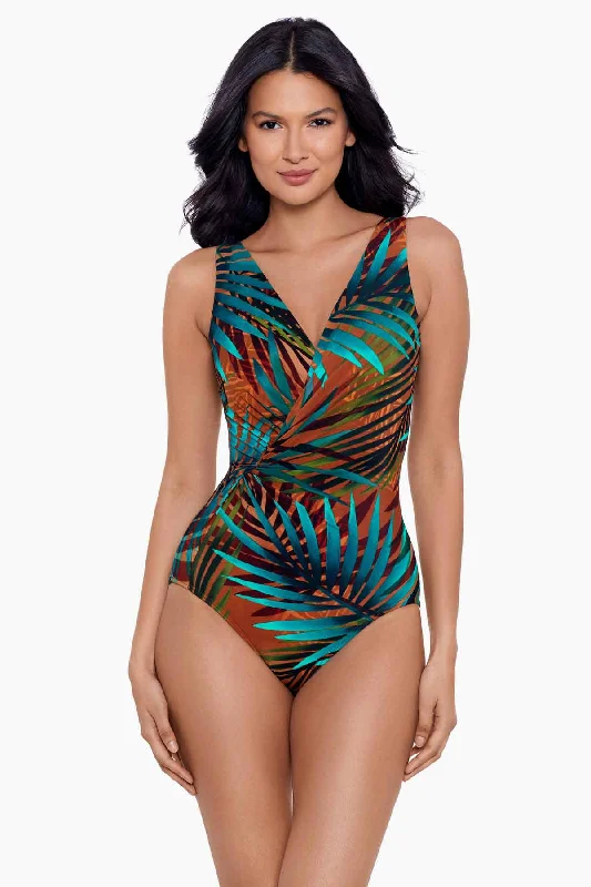 Bikini women swimwear with adjustable straps for a customized fitTamara Tigre Esmerelda One Piece Swimsuit