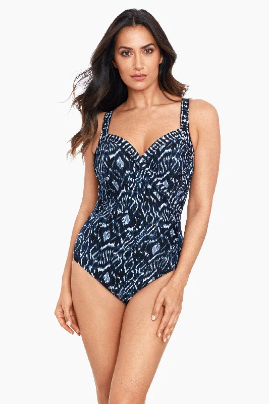 Convertible women swimwear that can be worn in multiple styles for versatilityPalatium Sanibel One Piece Swimsuit DD-Cup