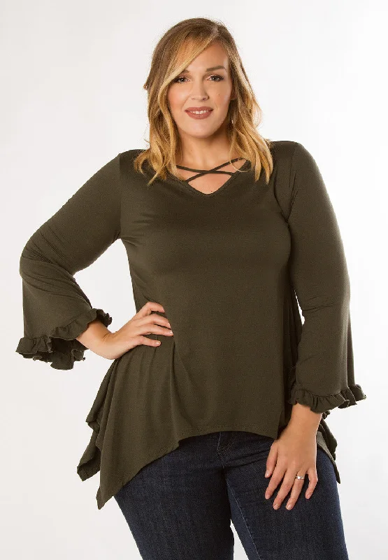 Cable - Knit Women Long Sleeve Top with a Cozy TextureCassidy Top