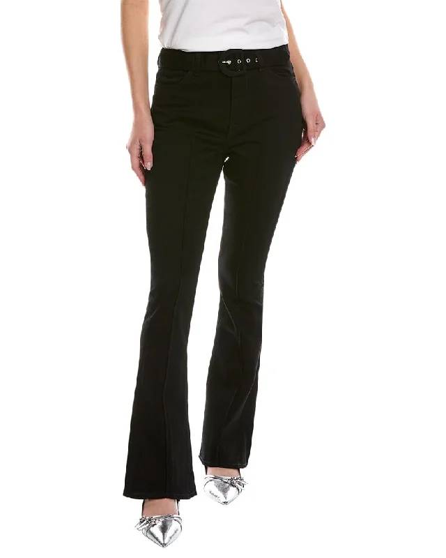 Cargo women trousers with multiple pockets for added functionality7 For All Mankind Black Ultra High-Rise Skinny Bootcut Jean