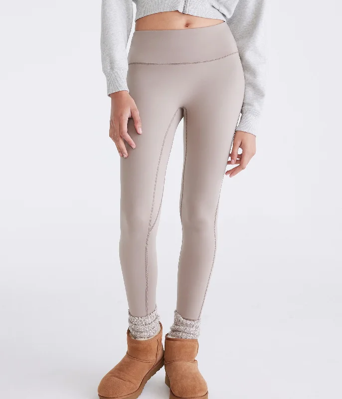 Straight - leg women trousers with a classic and timeless designAeropostale Air Sculpt High-Rise Leggings