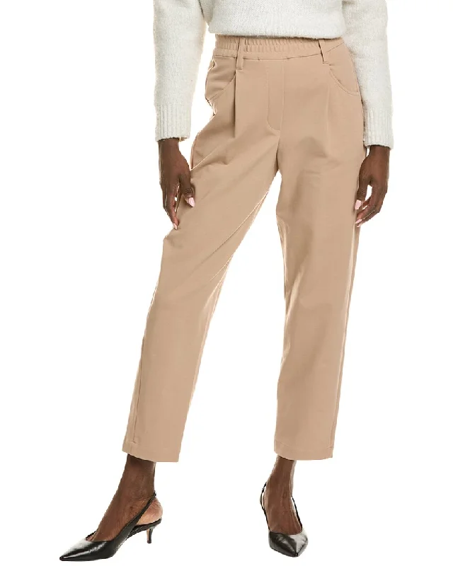 Wide - leg women trousers for a modern and elegant styleBRUNELLO CUCINELLI PANTALONI