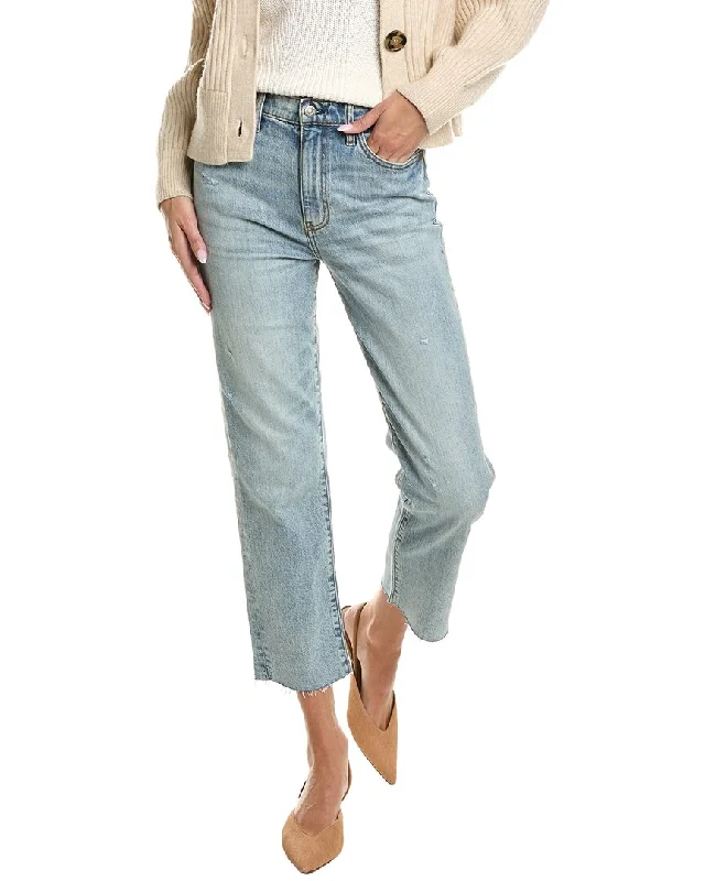 Denim women trousers for a durable and versatile optionDAZE DENIM Straight Up High Rise Straight Jean