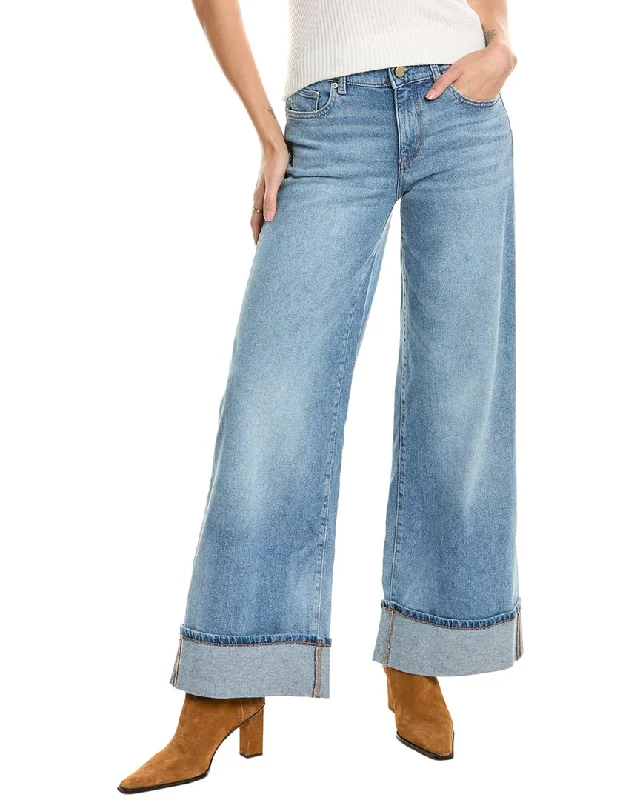 Bootcut women trousers to pair well with different shoesDL1961 Hepburn Ravello Wide Leg Jean