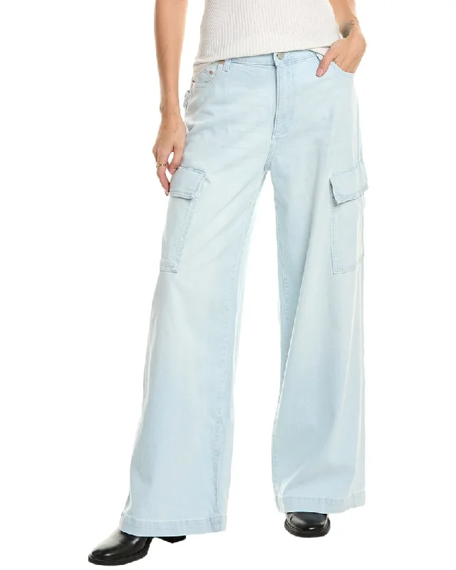 Plus - size women trousers for a perfect fit and confidenceDL1961 Zoie Poolside Wide Leg Jean