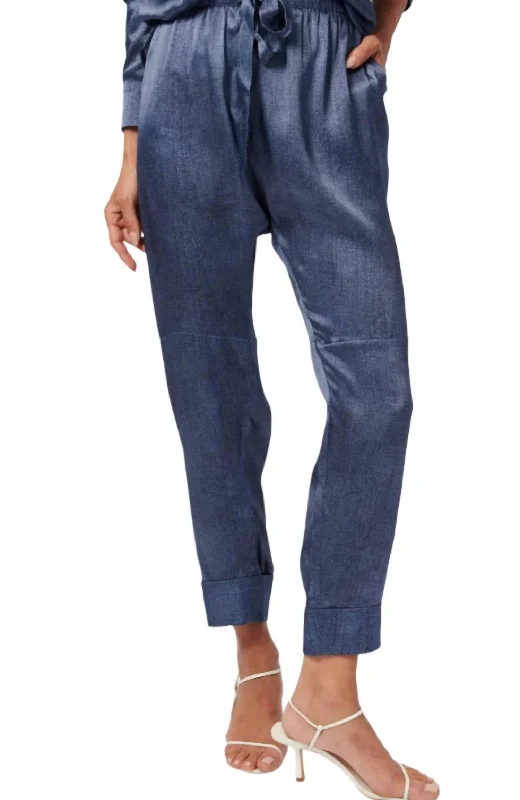 Wide - leg women trousers for a modern and elegant styleGramercy Pants In Raw Denim