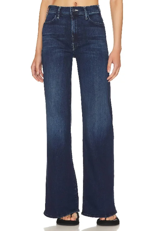 Linen women trousers for a breathable and summer - friendly choiceHustler Roller Sneak Jean In Heirloom