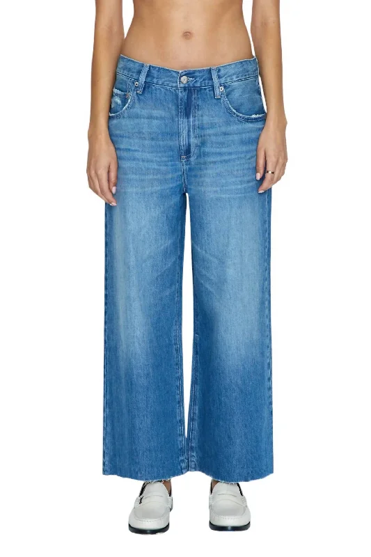 Corduroy women trousers for a warm and textured appearanceJadyn Low Slung Jean In Amalfi