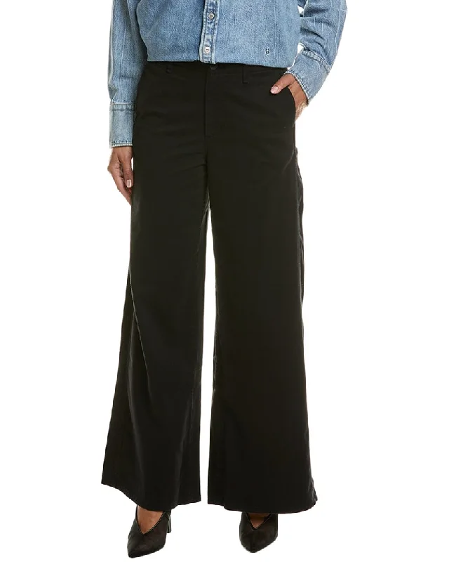 Pleated women trousers for a sophisticated and formal lookrag & bone Sofie Wide Leg Chino