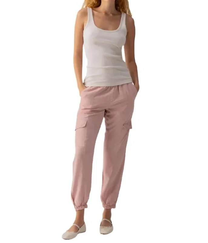 Plus - size women trousers for a perfect fit and confidenceRebel Pants In Smockey Rose