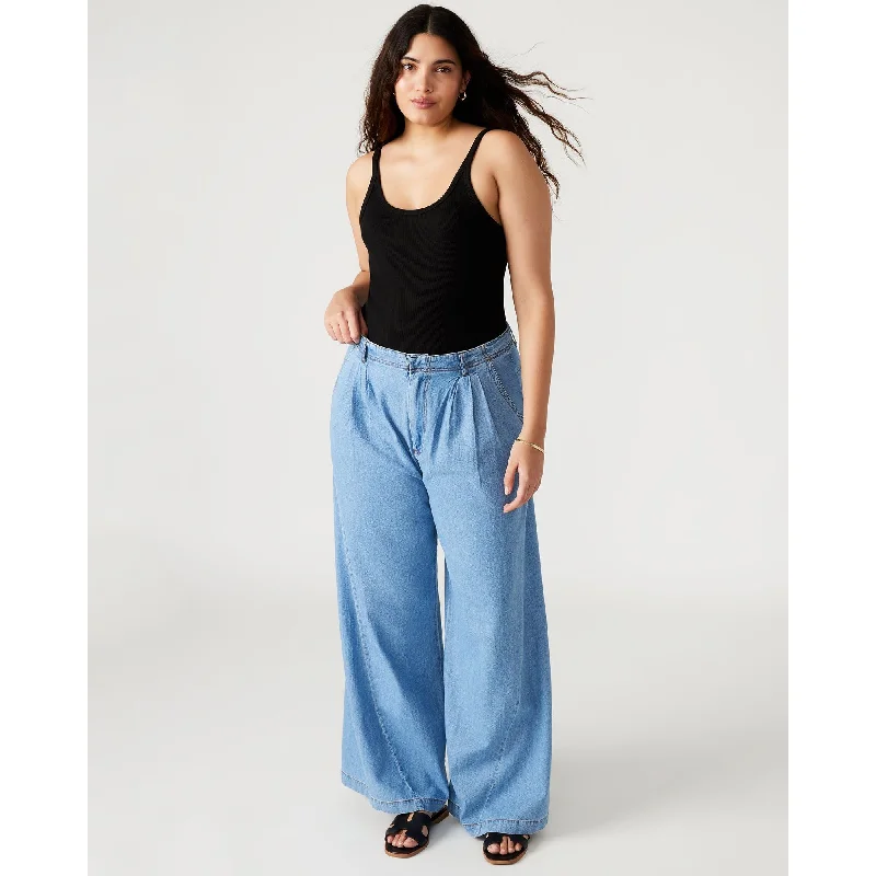 Wide - leg women trousers for a modern and elegant styleStarling Jean