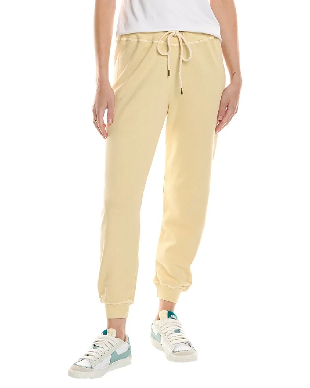 Wide - leg women trousers for a modern and elegant styleTHE GREAT Cropped Sweatpant