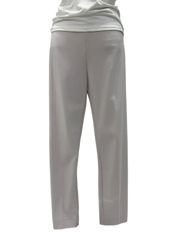 High - waisted women trousers for a flattering and retro lookWomen's Jasmine Slim Pant In Concrete