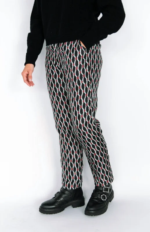 Jogger women trousers for a casual and sporty vibeWomen's Kaleido Pant In Black