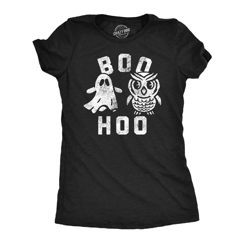 Distressed Women T Shirt with a Laid - Back AestheticBoo Hoo Women's T Shirt