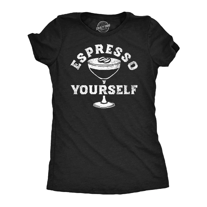 Sleeveless Women T Shirt for Summer ComfortEspresso Yourself Martini Women's T Shirt