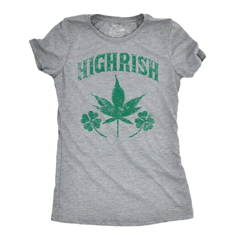 V - Neck Women T Shirt to Enhance the NecklineHighrish Women's T Shirt