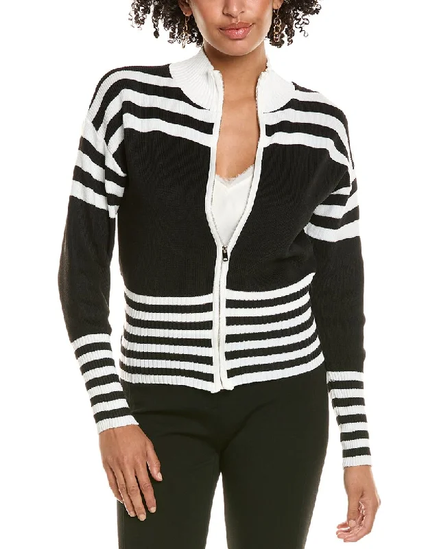 Cashmere Women Sweater with a Luxurious Soft TouchMadison Miles Zip Sweater