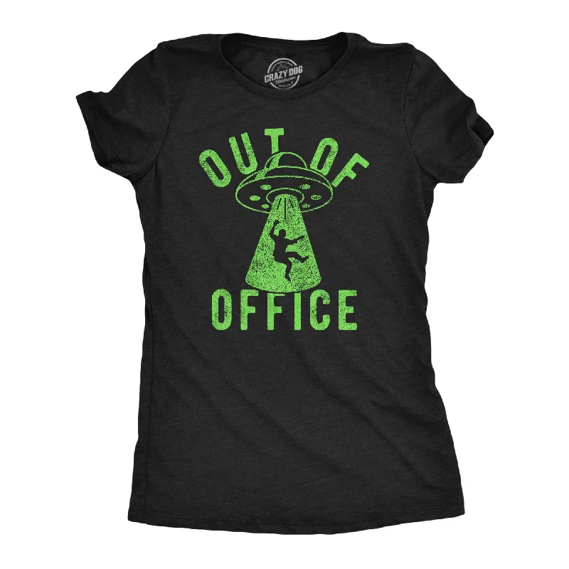 Muscle Women T Shirt for a Sporty and Casual LookOut Of Office UFO Women's T Shirt