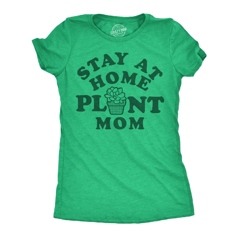 Sequined Women T Shirt for a Sparkly Night OutStay At Home Plant Mom Women's T Shirt