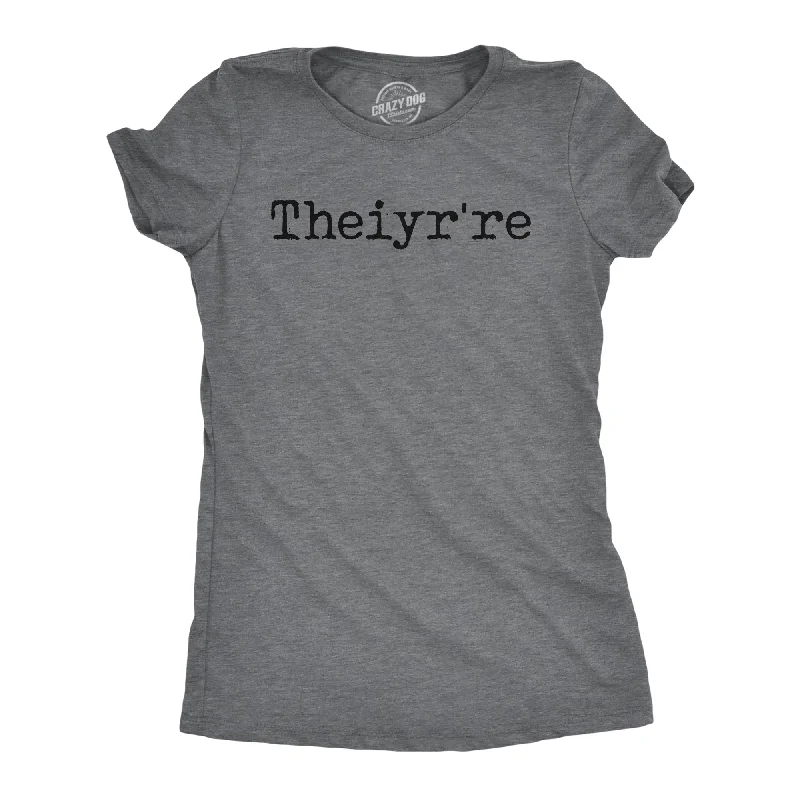 Organic Cotton Women T Shirt for Eco - Conscious WearersTheiyr're Women's T Shirt