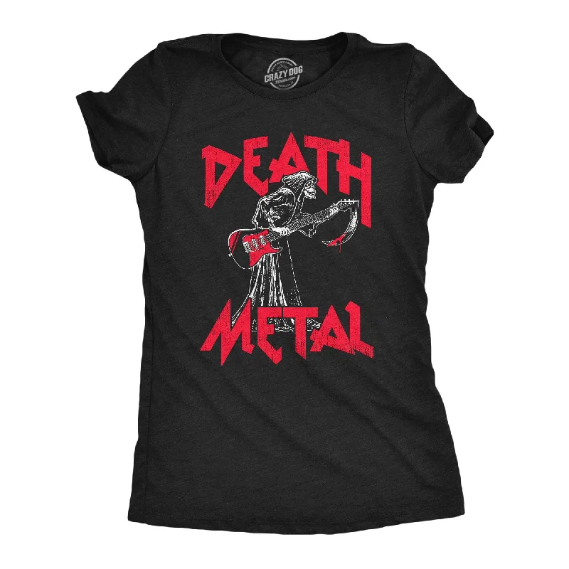 Sheer Women T Shirt for a Stylish and Alluring LookDeath Metal Women's T Shirt