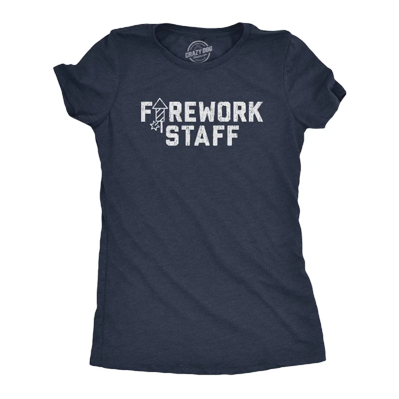 Plus Size Women T Shirt for a Comfortable and Flattering FitFirework Staff Women's T Shirt