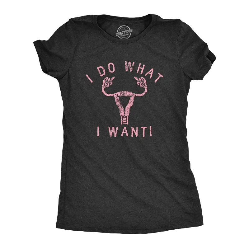 Puff Sleeve Women T Shirt for a Fashion - Forward LookI Do What I Want Women's T Shirt