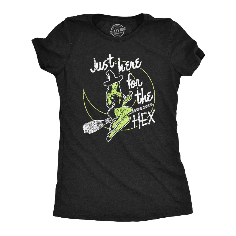 Striped Women T Shirt in a Classic PatternJust Here For The Hex Women's T Shirt