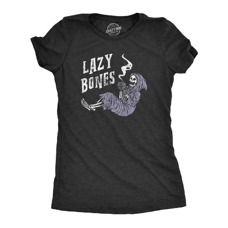 Pocketed Women T Shirt for Added FunctionalityLazy Bones Women's T Shirt