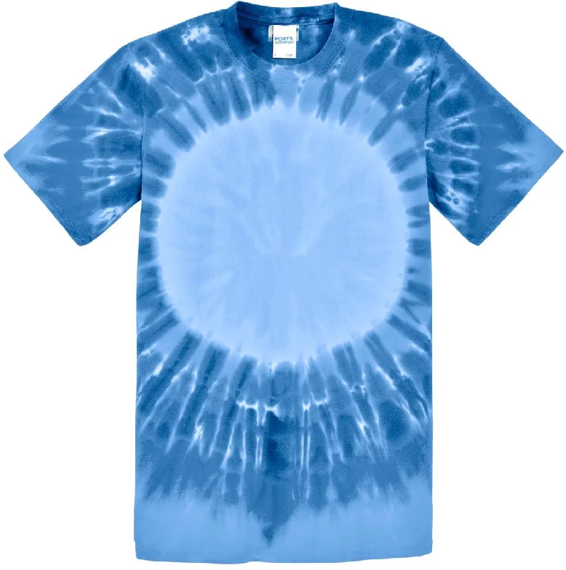 Tie - Dye Women T Shirt with a Bohemian VibeCLOSEOUT - Port & Company Window Tie-Dye Tee