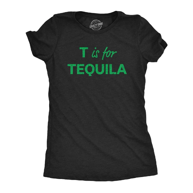 Puff Sleeve Women T Shirt for a Fashion - Forward LookT Is For Tequila Women's T Shirt