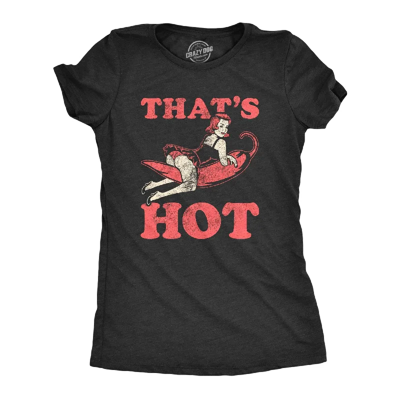 Floral Print Women T Shirt for a Feminine TouchThats Hot Women's T Shirt