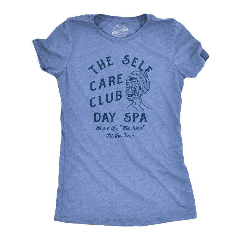 Organic Cotton Women T Shirt for Eco - Conscious WearersThe Self Care Club Day Spa Women's T Shirt