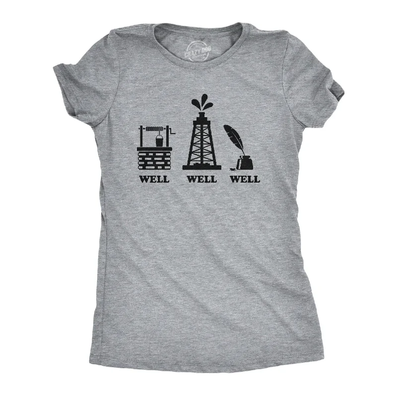 Tie - Dye Women T Shirt with a Bohemian VibeWell Well Well Women's T Shirt