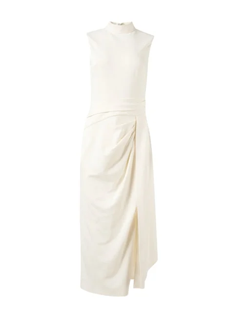 Empire Waist Women Dress to Accentuate the Bust and Conceal the WaistPark White Dress