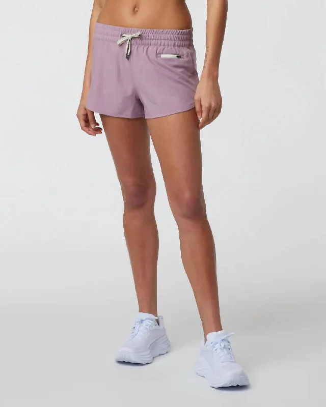 Ruffled Hem Women Shorts to Add a Feminine TouchClementine Short 2.0 In Lilac