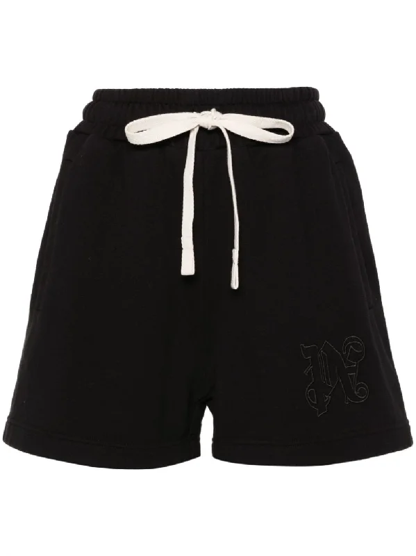 Embroidered Women Shorts with Intricate DesignsPalm Angels Women's Shorts