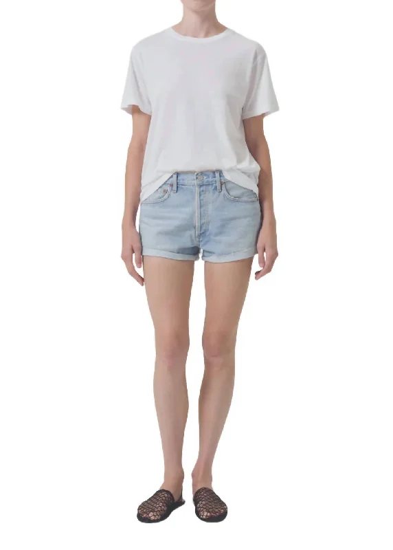 Plus Size Women Shorts with a Comfortable and Stylish FitParker Short In Farewell